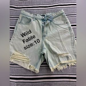 women's jean shorts